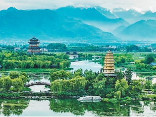 一幅美丽中国画卷铺展开来