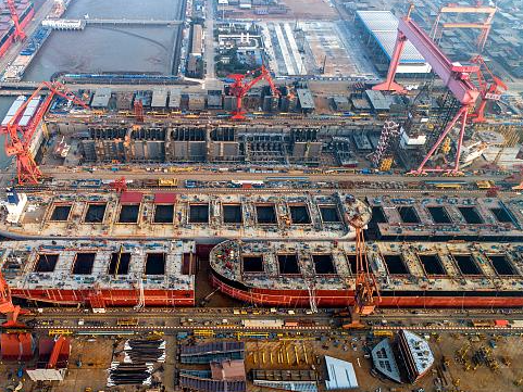 全球超七成订单被中国拿下 我国造船业上半年成绩单来了