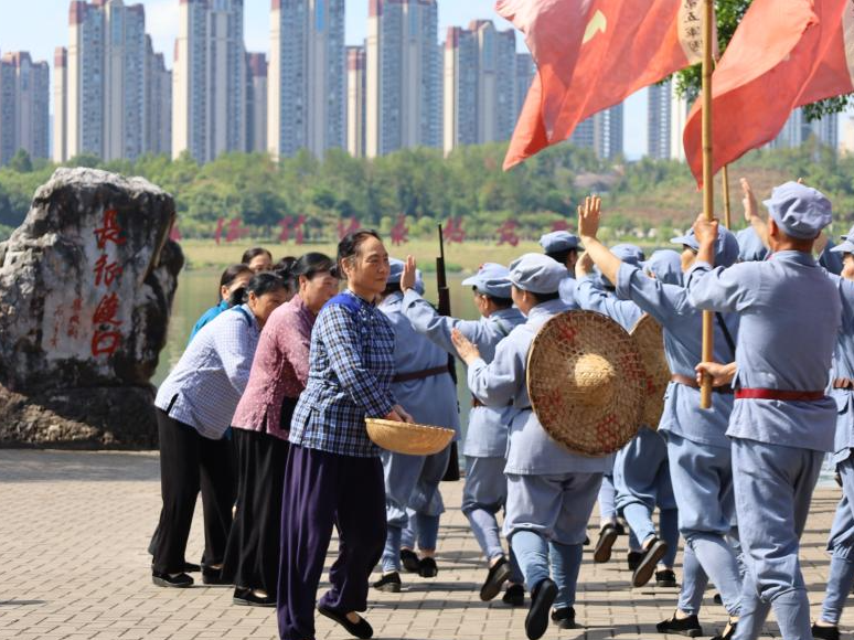 长征路上学党史丨江西赣州：“艺”承长征精神 讲好红色故事