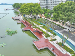 跟着跑友看绿道 感受东湖生态美（身边的绿道②）