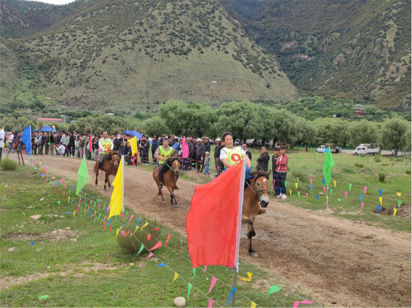 我们的家园|西藏林芝：赛马场上的“狂飙”