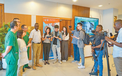 中坦媒体举行“新时代中非合作”联合采访（新时代中非合作）