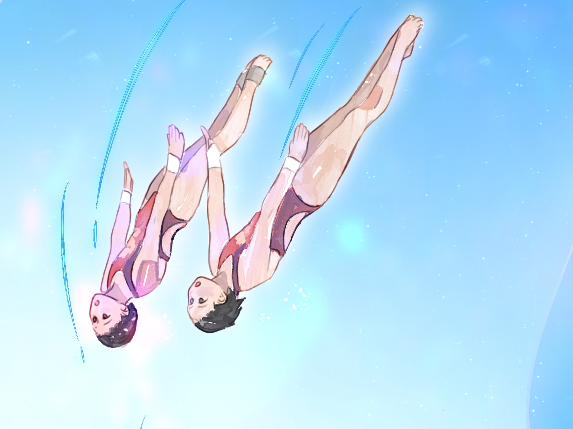 【中国少年说·可爱的中国】水花无痕梦想有声，陈芋汐全红婵“拿捏”巴黎