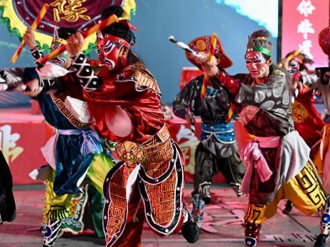 台胞遇见“非遗奇妙夜” 望与台湾阵头文化作交流