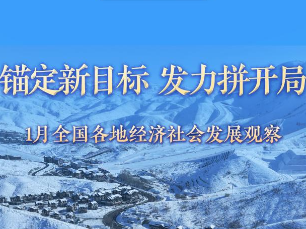 稳中求进每月看丨锚定新目标 发力拼开局——1月全国各地经济社会发展观察