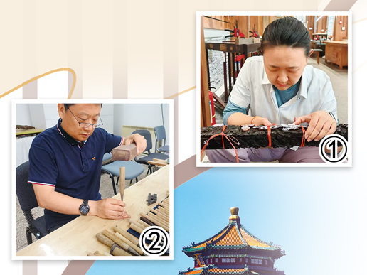 他们在颐和园修文物