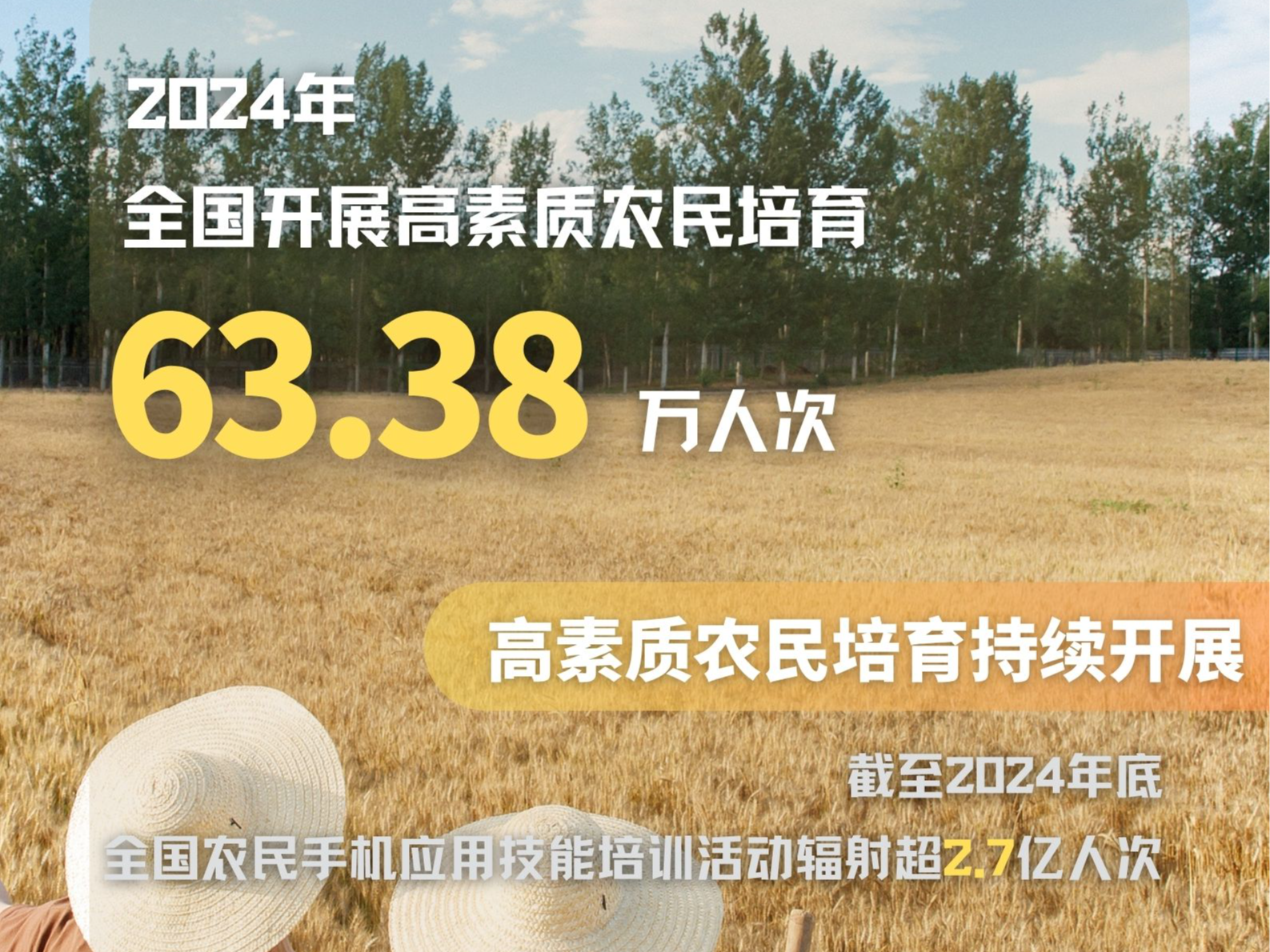 数读中国丨人才底气更足！6维度看我国高素质农民培育新发展