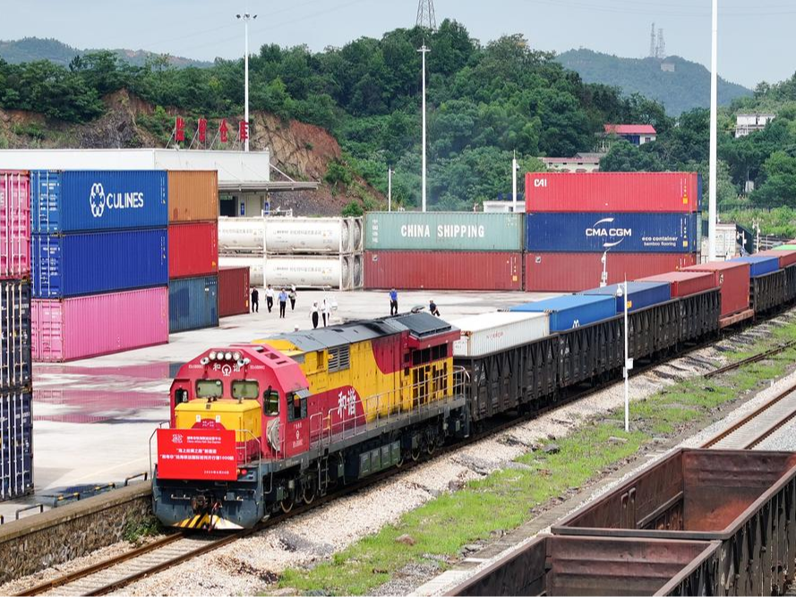 出海记丨内联外通，湘粤非铁海联运助力湖南开放加速度