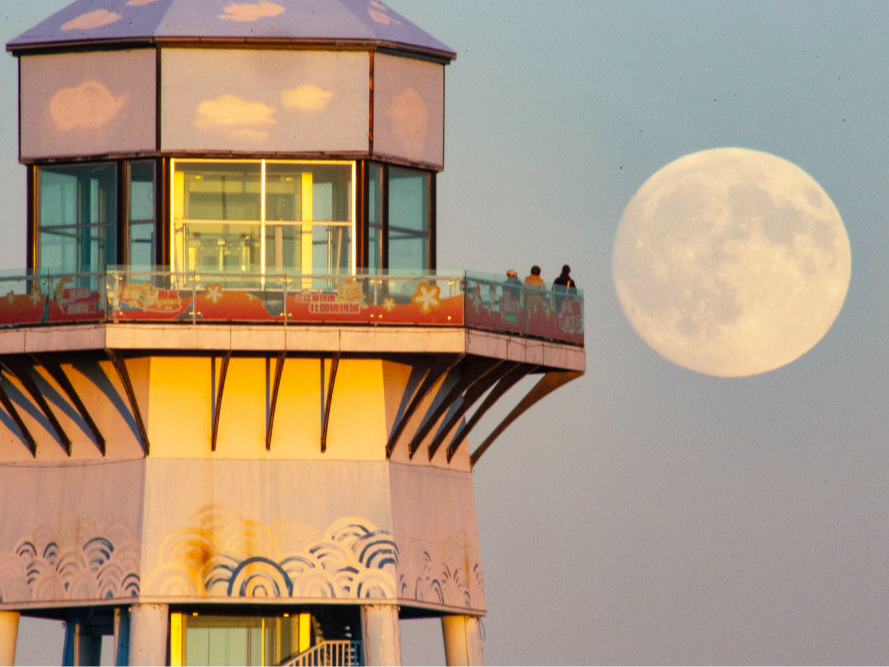 新华鲜报|别样中秋 家国月圆