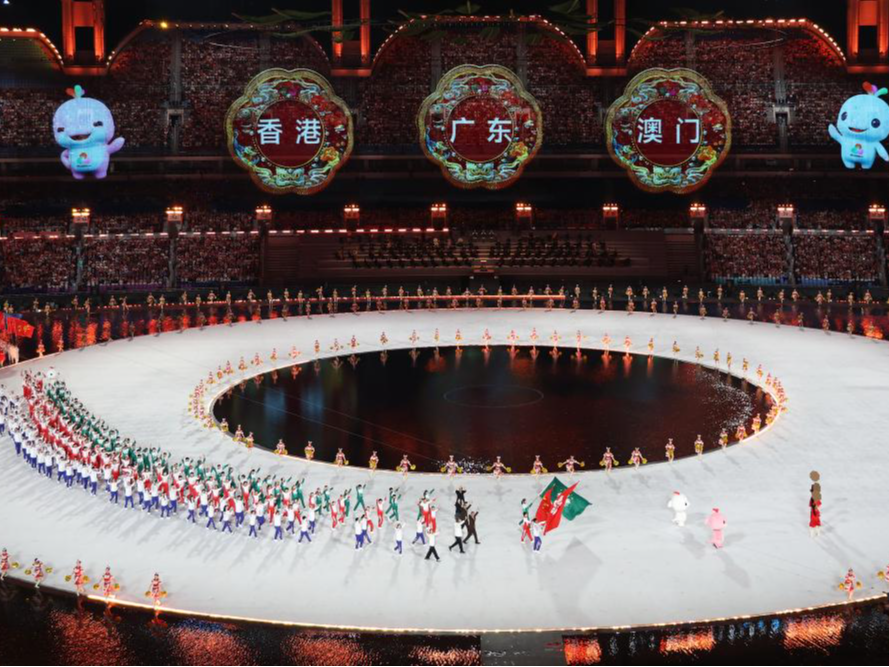 全运之桥 共画湾区同心圆