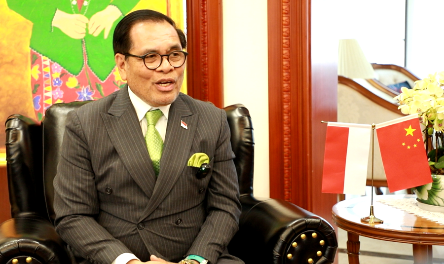 印度尼西亚驻华大使周浩黎：“今年是我第七次参加进博会”