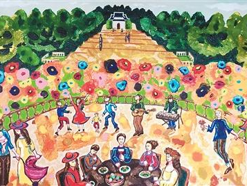 用画笔重现历史 用艺术连接友谊（环球热点）