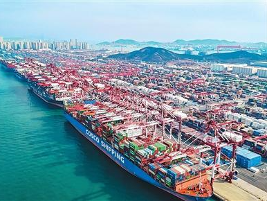 港口高质量发展为外贸添活力（锐财经）