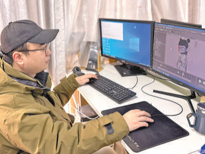 三维动画设计师让“哪吒”动起来（新职业新故事）