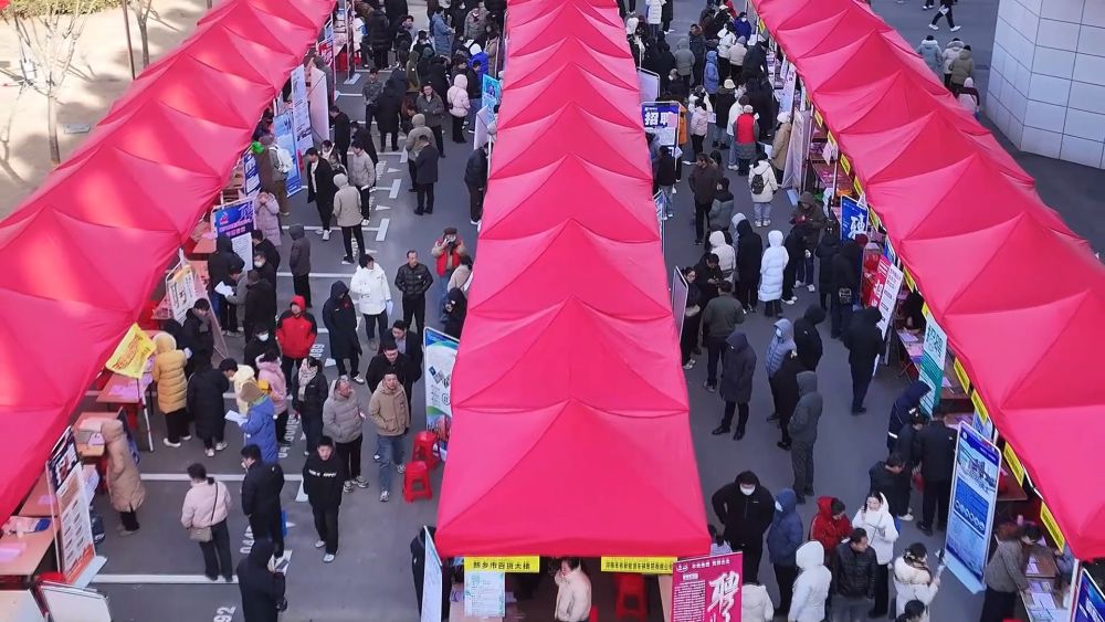 新华视点｜“春风行动”送岗忙 带来新年新希望