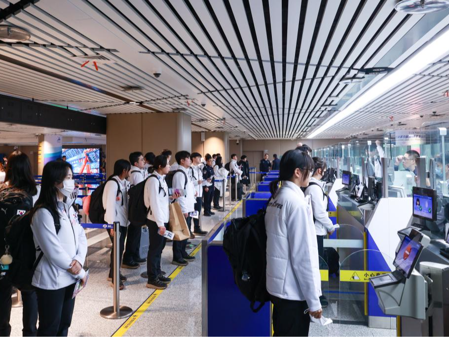 亚冬会 | 哈尔滨亚冬会迎来首个入境高峰