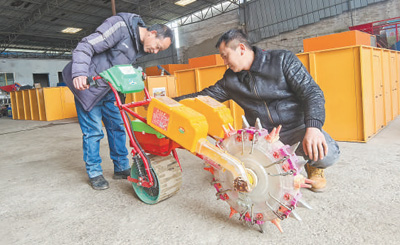 山地丘陵，小农机能行！（春耕进行时）