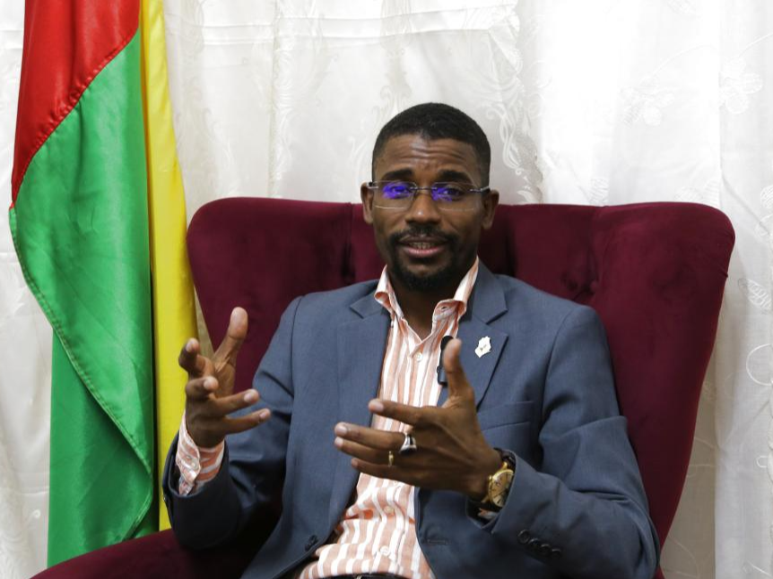 专访｜期待加深媒体合作　让我们的声音被更广泛听见——访几比国家电视台台长贾曼卡