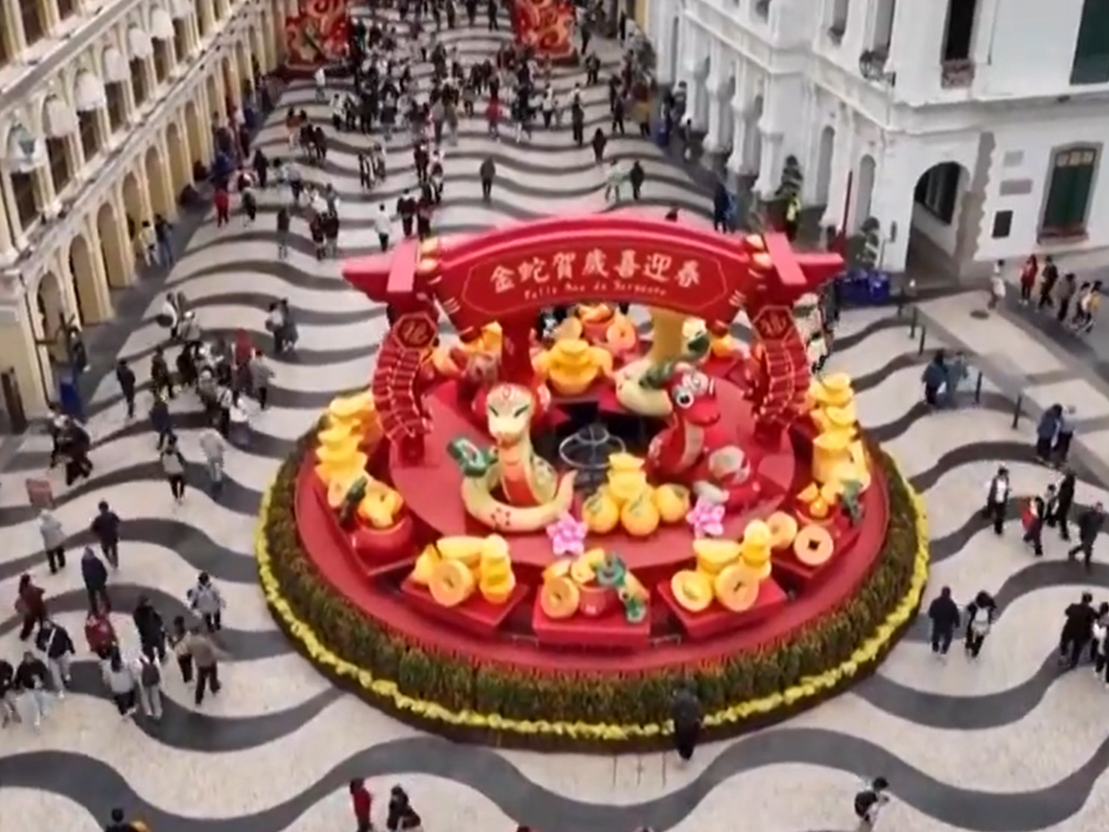 各地热闹喜庆贺新春