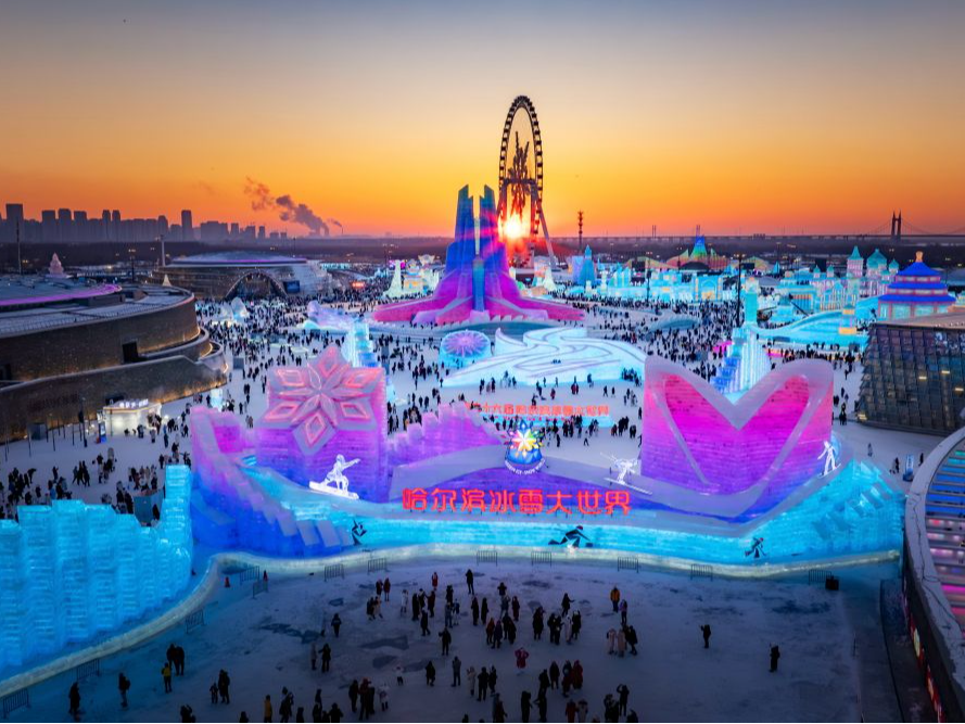 亚冬会｜哈尔滨冰雪大世界有哪些亚冬元素？