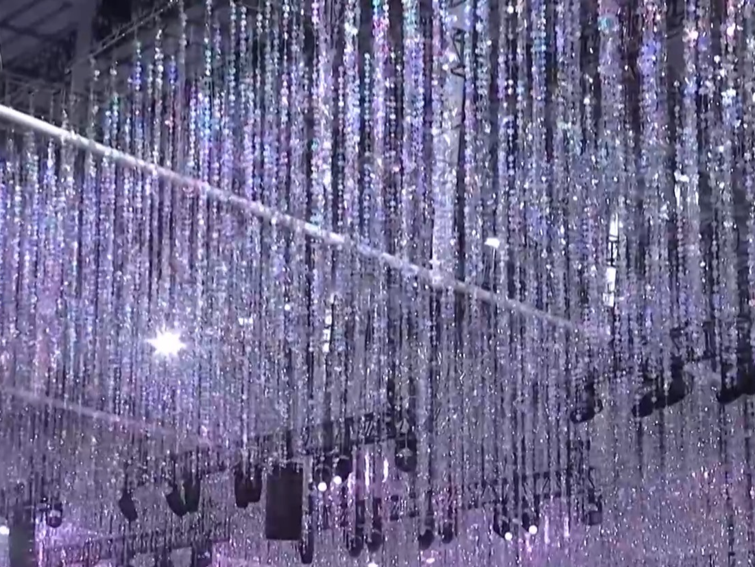 120万朵雪花、飘带状冰道……快来看亚冬会开幕式主会场