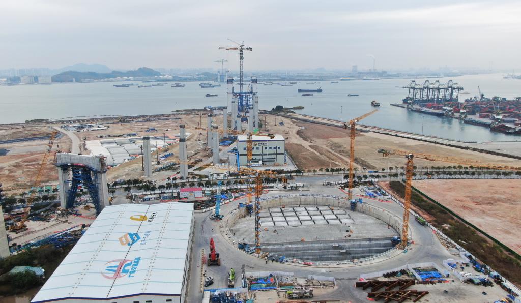 新春走基层·交通“新通道”丨双层过江——粤港澳大湾区又一超级工程初显“真身”