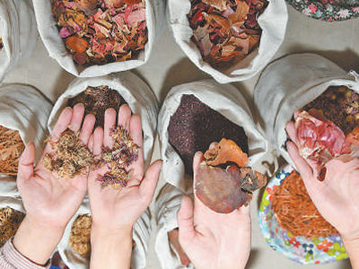 植物染色技艺给生活添彩