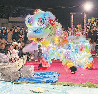 醒狮“亮”起来 非遗“潮”起来（新国潮）