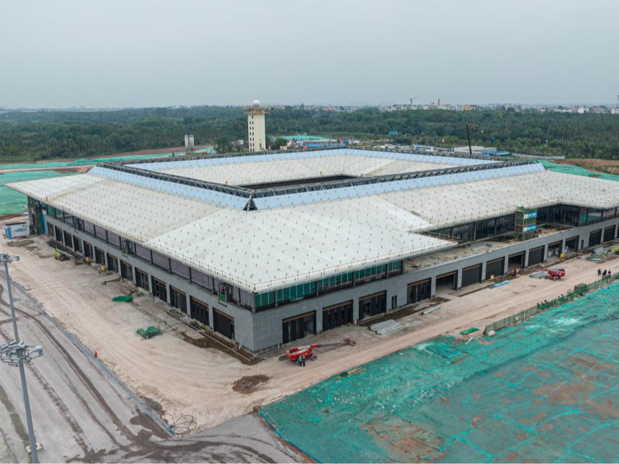 博鳌机场三期加紧建设