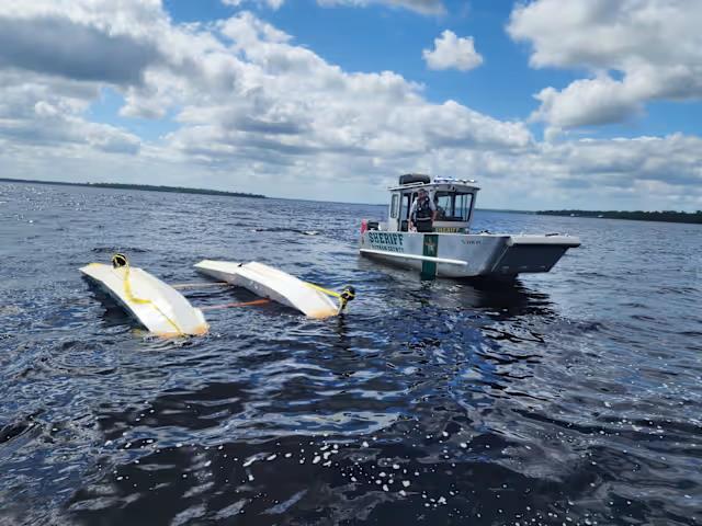 △佛罗里达州坠机事故现场