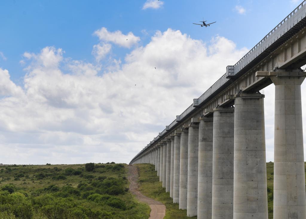 通讯丨铁轨上的生态安全网——中企在肯尼亚铁路建设中践行绿色发展理念