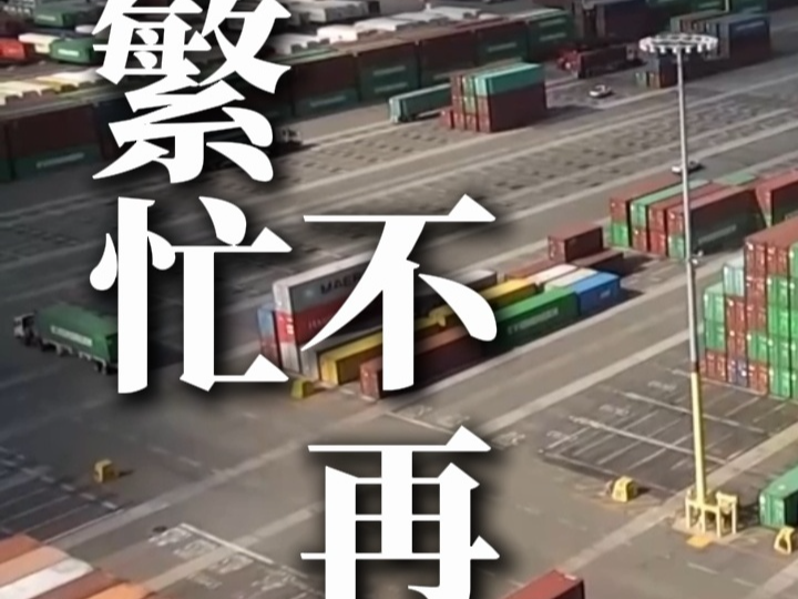 视频丨关税“恶果”显现 全美最大港口繁忙不再