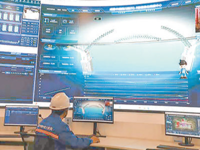 智能拼装，建设跨江巨“弓”（工匠绝活·我在重大工程一线）