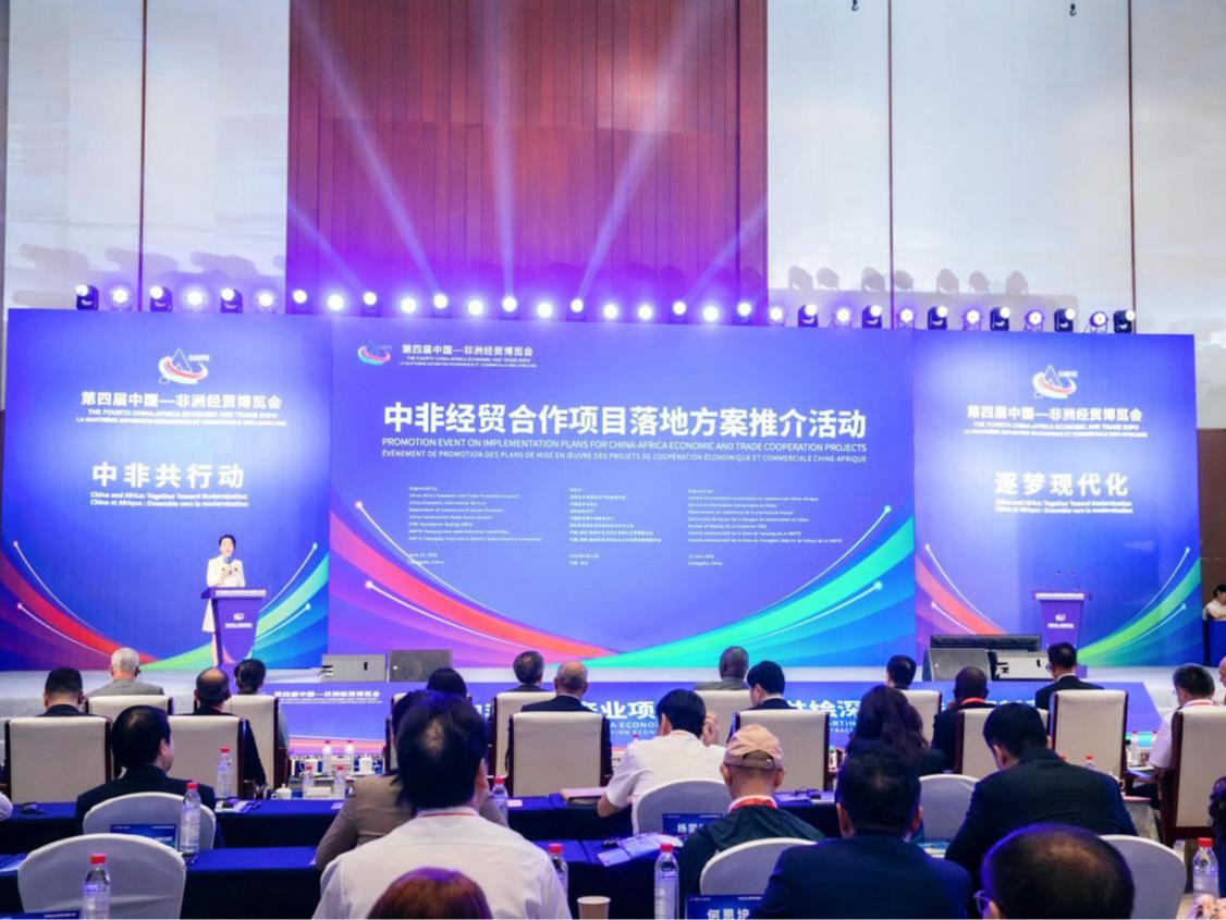 中非经贸合作项目落地方案推介活动在长沙成功举办