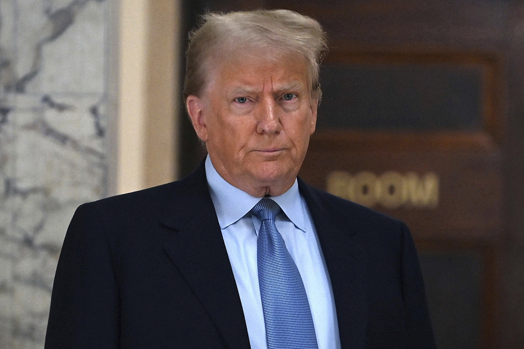 △美国总统特朗普（资料图）