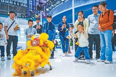 南博会上的“科技范”