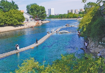 滏阳河源头成了微景观（我家门前有条河）