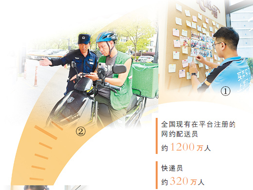 “城市闯关”的人，跑单路上怎样不卡壳？（人民眼·新就业群体）