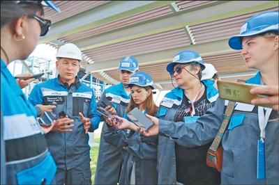 “帮助哈萨克斯坦提升工业能力”（中国—中亚媒体高质量共建“一带一路”联合采访）