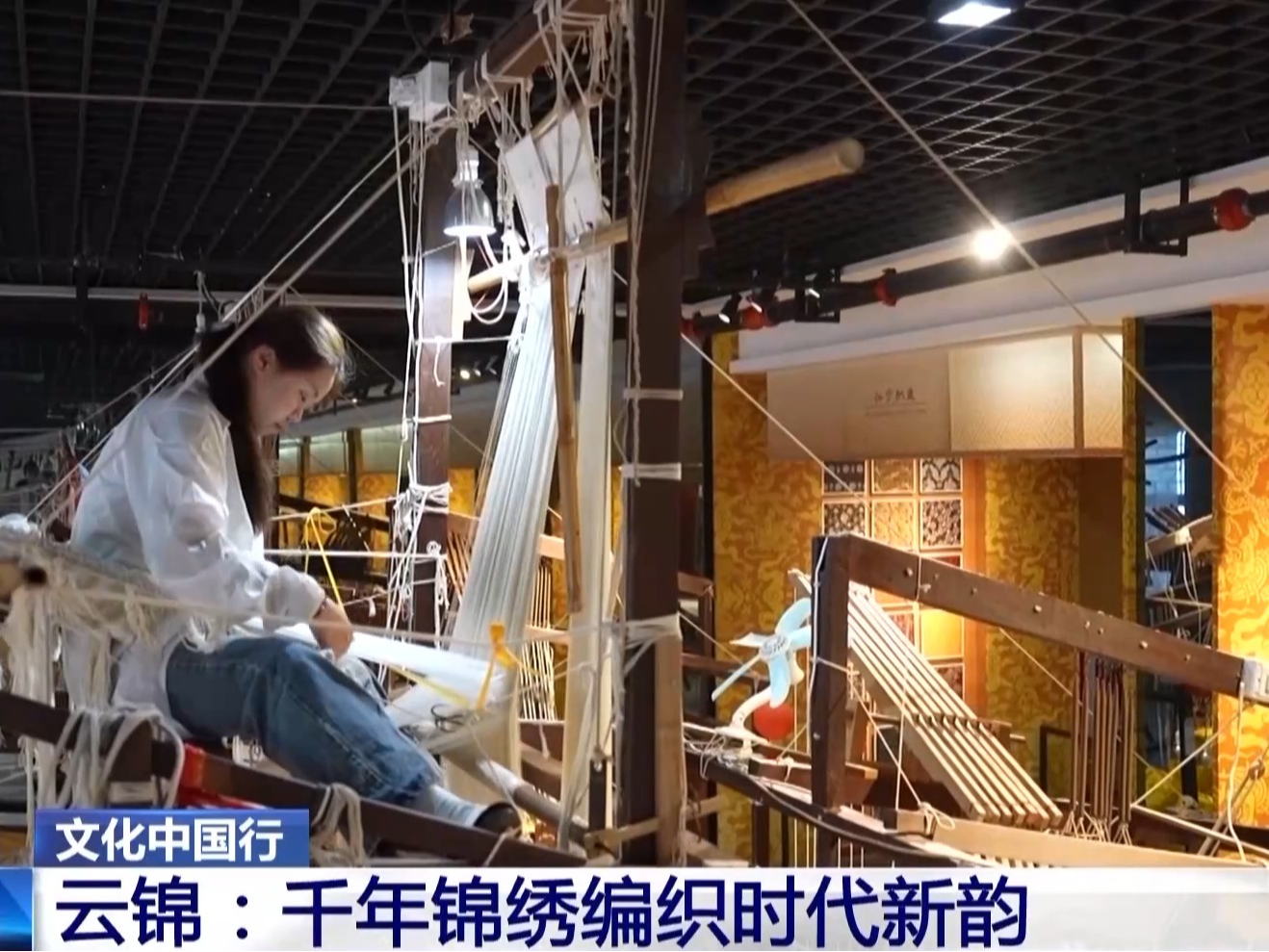文化中国行丨千年云锦编织时代新韵