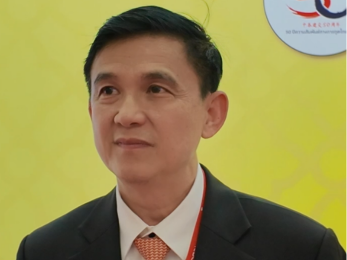泰王国驻上海总领事馆商务处商务领事陈世光：链博会让中泰比以前更亲近
