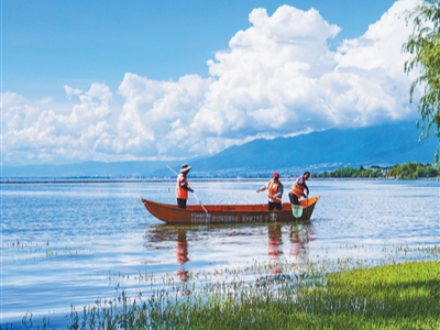 守得溪清映苍洱（我家门前有条河）