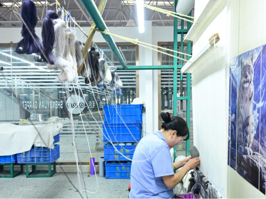 活力中国调研行｜非遗藏毯的“新生”