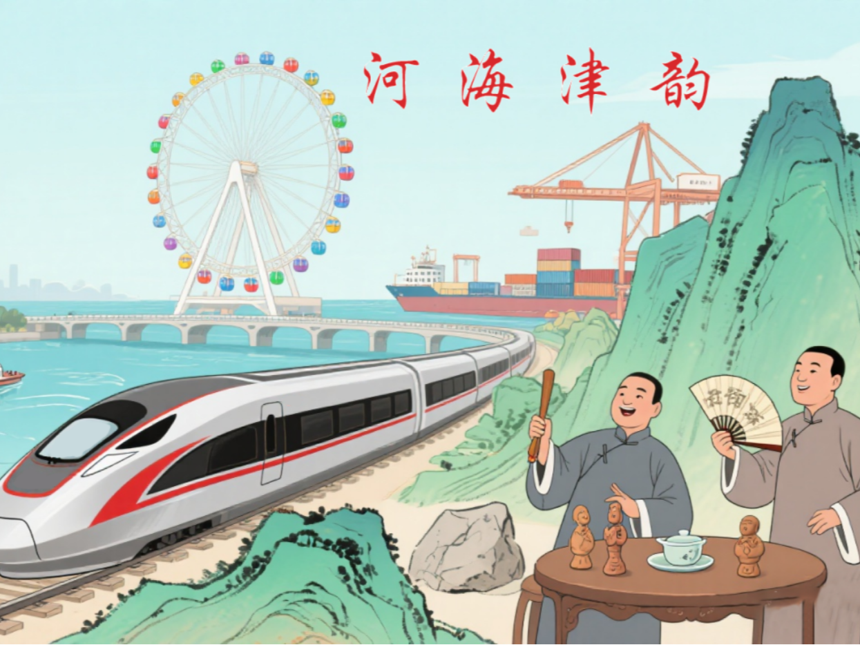 好评中国｜漫评：津门潮涌文脉兴，“天下和合”谱新篇