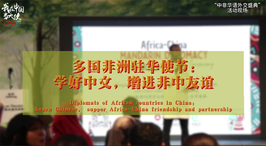 多国非洲驻华使节：学好中文，增进非中友谊