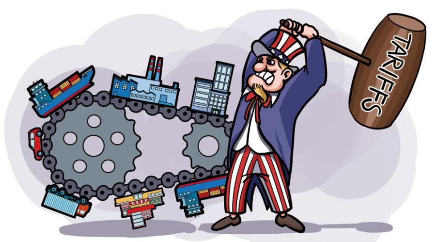 【世界说】美关税“反噬”自身并“侵蚀”欧企利润 高管直言：“风暴难以过去”