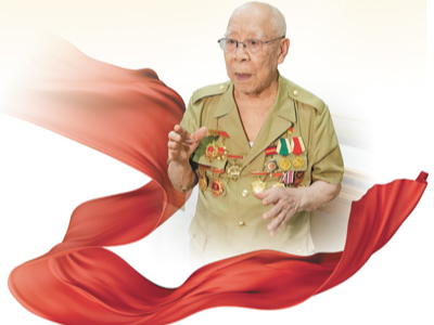 “我永远是党的战士，跟着党追求光明”（时空对话）