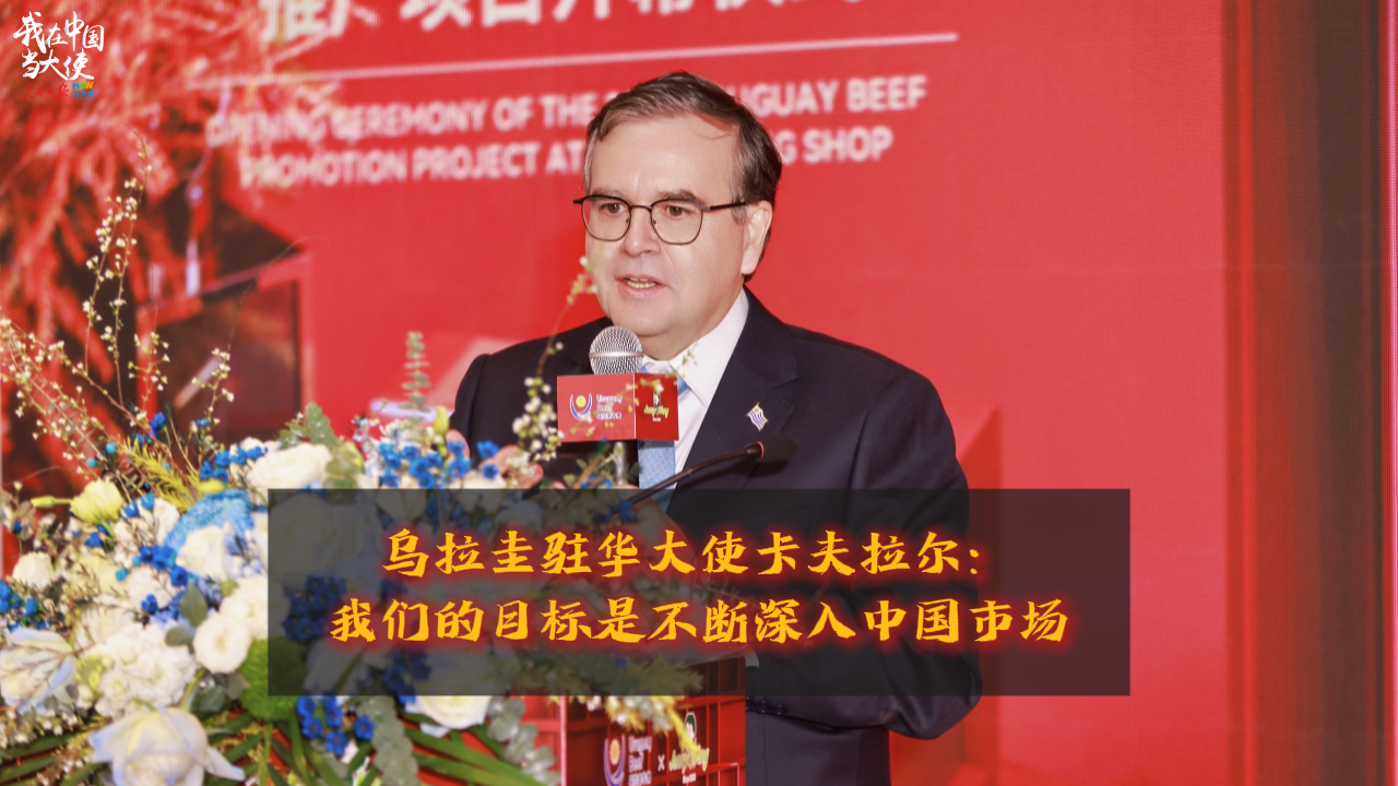 乌拉圭驻华大使卡夫拉尔：我们的目标是不断深入中国市场