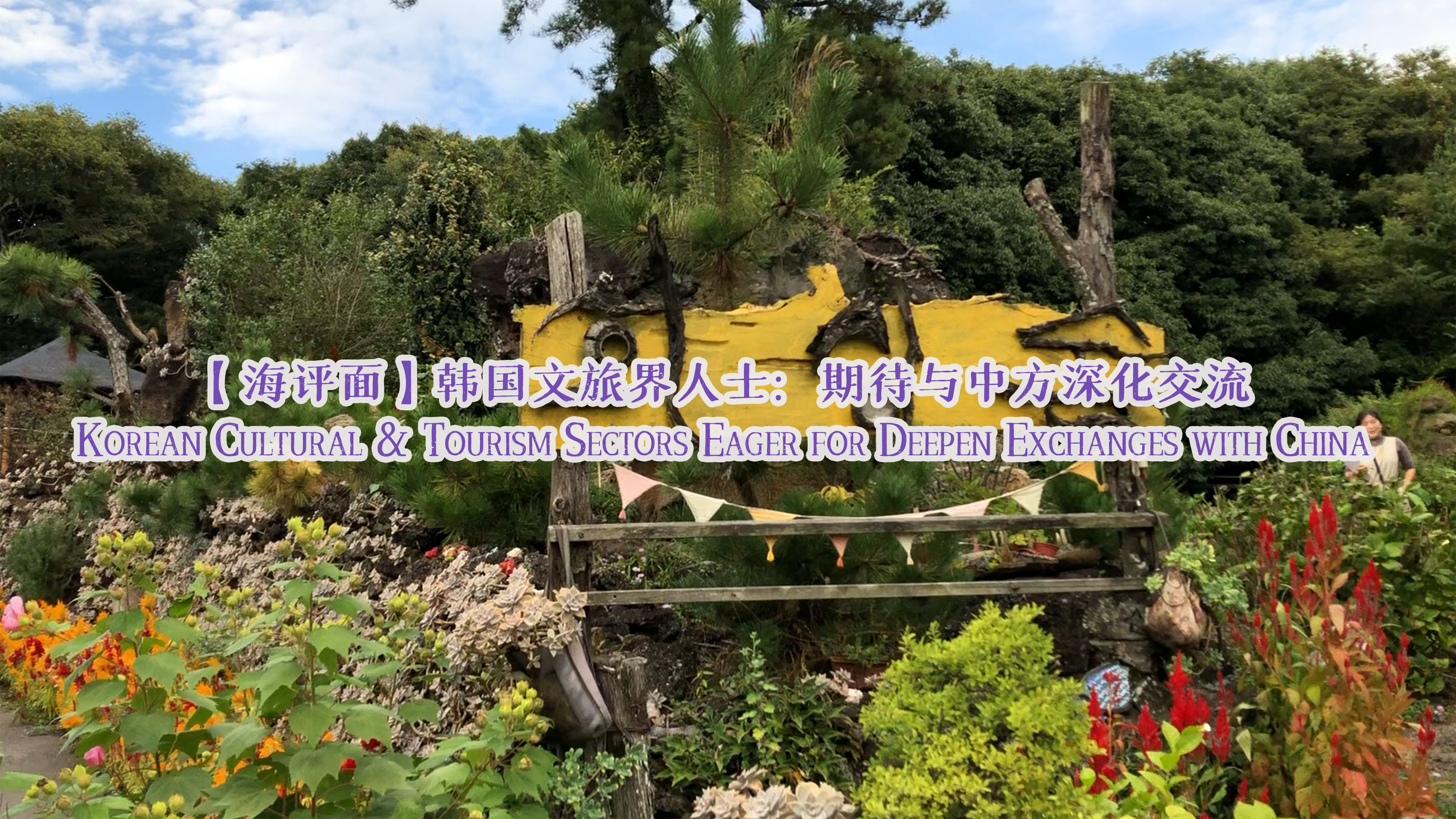 【海评面】韩国文旅界人士：期待与中方深化交流