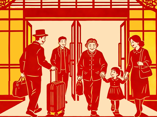 中青漫评 | 从“乡土中国”到“流动中国” 反向春运的时代注脚